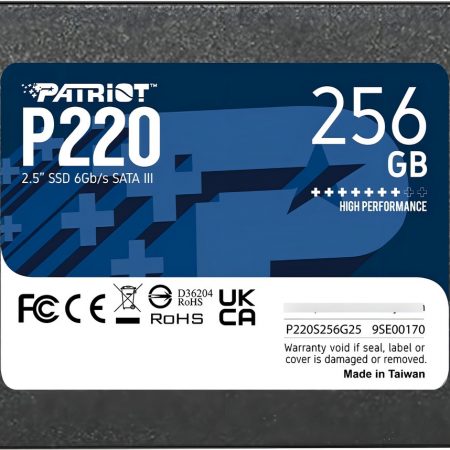Disco Ssd Patriot P220 256gb 2.5 Sata3 P220s256g25
