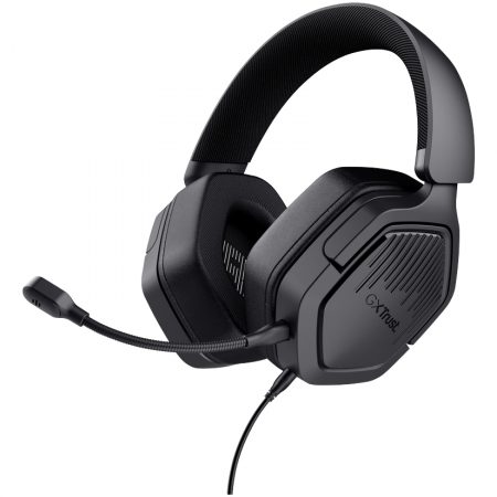 Auricular Gamer Multiplataforma Trust Carus Gxt 492 Pc Ps5 Negro