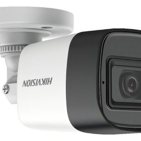 Camara Seguridad Bullet Hikvision 2mpx Audio Incorporado Color Blanco