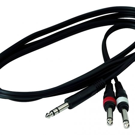 Cable Warwick Rcl 20924 D4 Plug Stereo A 2 Plug Mono 3 Mts
