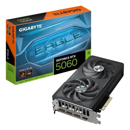 Placa De Video Gigabyte Geforce Rtx 5060 Eagle Oc 8gb Gddr7 128bit Pci-e 5.0