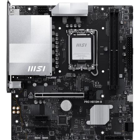 Mother Msi Pro H810m-b Ddr5 Lga 1851 Pcie 5.0