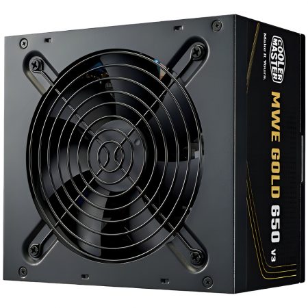 Fuente Cooler Master Mwe Gold 650w V3 80 Plus Gold Atx 3.1 Color Negro