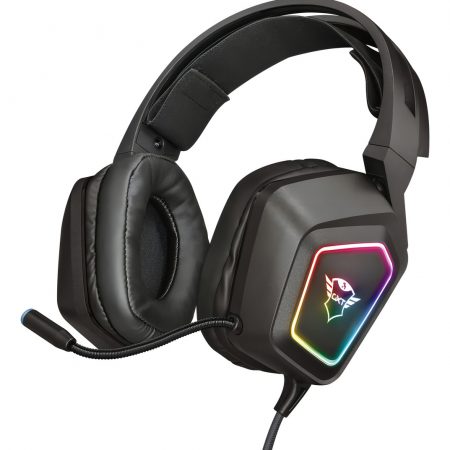 Auricular Trust Blizz Gxt 450 Luz Rgb Gamer Sonido 7.1 C Negro