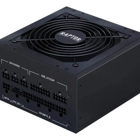 Fuente 800w Full Modular 80 Plus Gold Raptor Volt Pcie 5.1 Negro