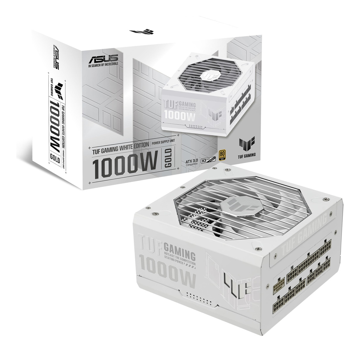 Fuente Asus Tuf Gaming 1000w White Edition Atx 3.1 Pcie 5