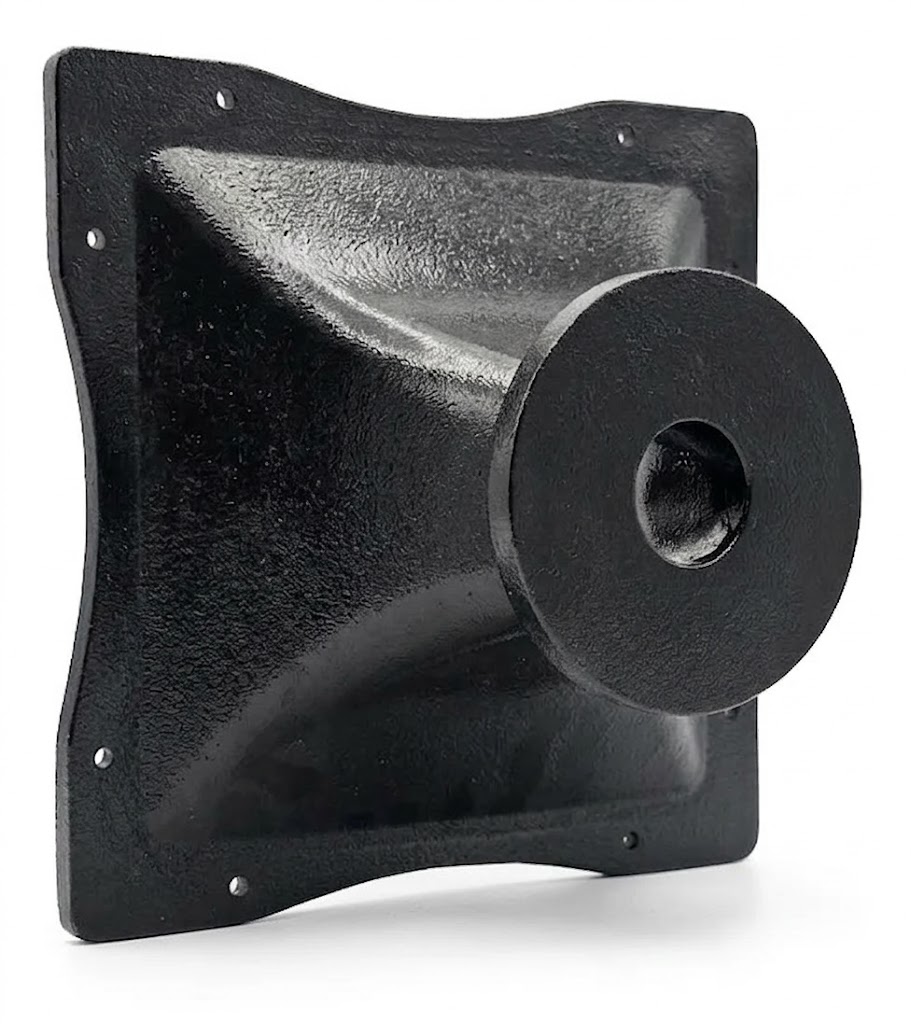 Bocina Driver Aluminio 24x24cm 90x70 Grados Rab Hf101-bk - Image 4