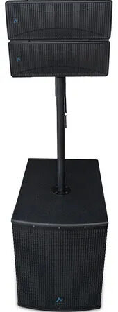Bafle Potenciado Sistema Activo Apogee Towerarray 15 Negro