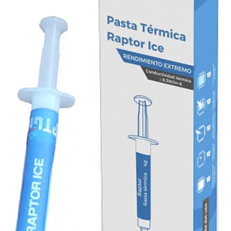 Pasta Termica Pc Cpu Raptor Ice Alta Conductividad Térmica Celeste Azul