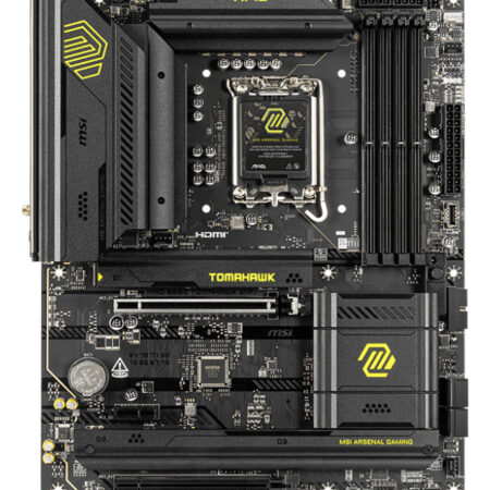 Tarjeta Madre Intel Msi Mag B860 Tomahawk Wifi Lga1851 Ddr5 Pcie 5.0 Boton Flash Bios Negro