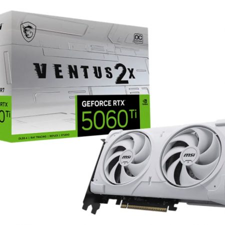 Placa De Video Rtx 5060ti Ventus 2x Oc White Plus 8gb