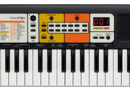 Teclado Portable Yamaha Pss-f30 Color Negro