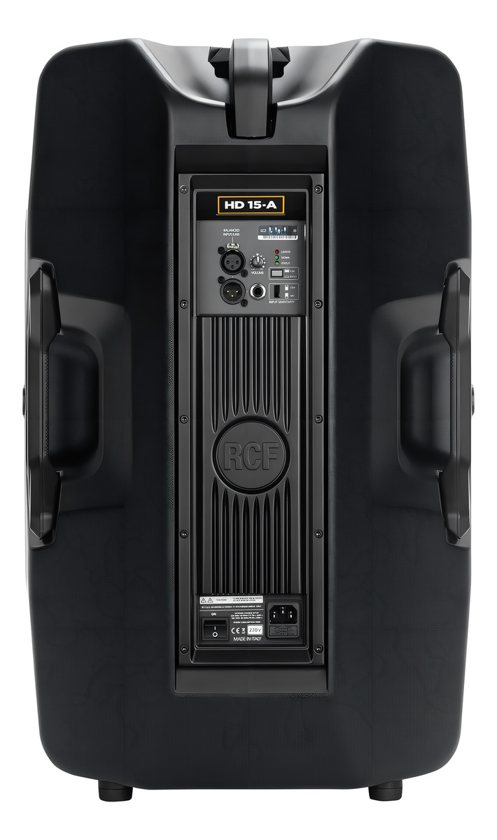 Bafle Activo Rcf Hd15-a 1400w 15 PuLG. Monitor Piso Italy Negro - Image 2