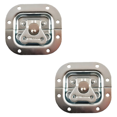 Kit X 2 Cierre Embutir 3759 Rack Anvil Penn Elcom Kpenn-0102 Color Gris