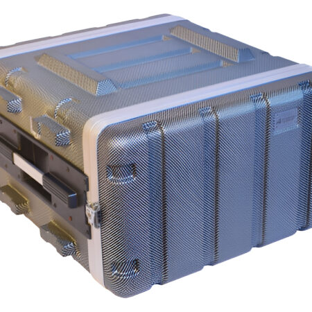 Rack Anvil 6 Unidades Plastico Liviano Apogee 176u Plateado