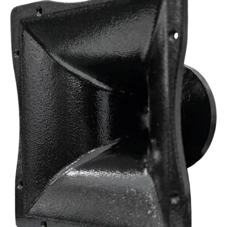 Bocina Driver Aluminio 24x24cm 90x70 Grados Rab Hf101-bk