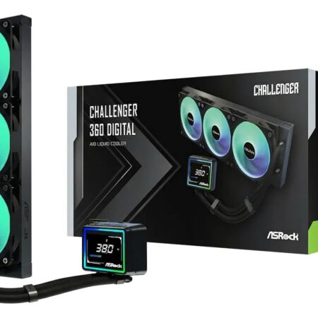 Water Cooler Asrock Challenger 360 Digital Black