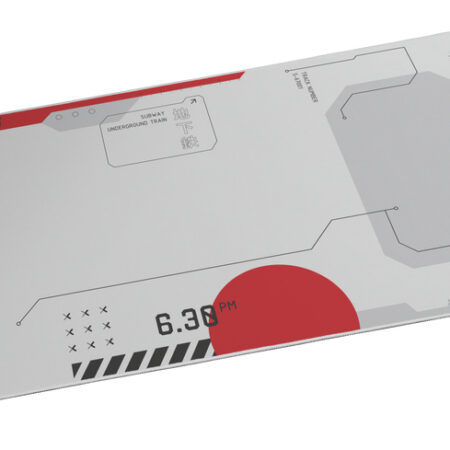 Pad Mouse Gamer Xxl 900x400x3mm Trust Gxt759 Blanco Blanco Overwatch