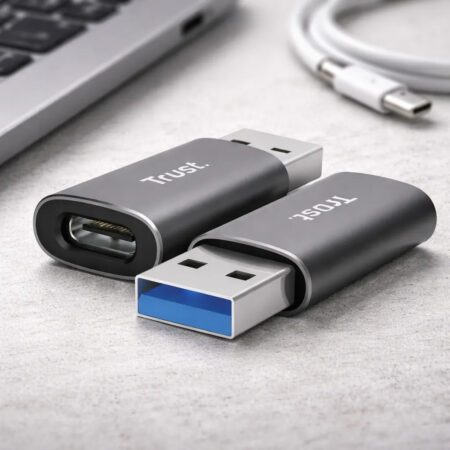 Pack X 2 Adaptadores Usb-a A Usb-c Trust 25573