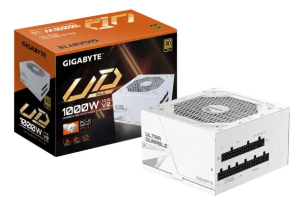 Fuente Gamer Gigabyte 1000w Pg5 Ice 80 Plus Gold Full Modula