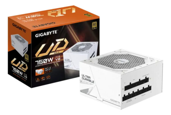 Fuente Gamer Gigabyte 750w Pg5 Ice 80 Plus Modular Gold