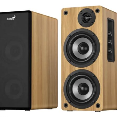Parlantes 2.0 45w Pc Bt 220v Genius Sp-hf1220bt Pine Wood