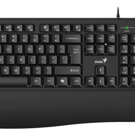 Kit Teclado Y Mouse Genius Usb Ai Copilot Km-123 Negro Negro