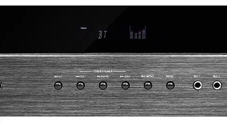 Amplificador 5.2 6 Canales 360w Rms Hypersound Av-6188