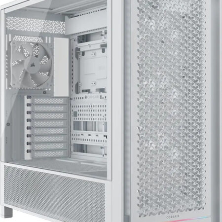 Corsair Frame 5000d Rs Carcasa Modular Para Con 4 Ventila Blanco