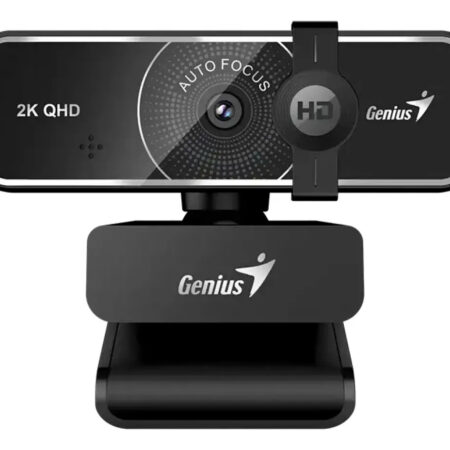 Webcam Genius Facecam 3000af Qhd 2k 60fps Con Tapa Negro