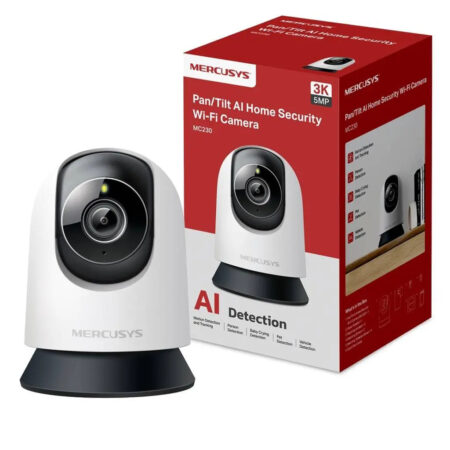 Camara De Seguridad Mercusys Mc230 3k 5mpx 360 Grados