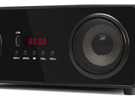 Sistema De Audio Hi-fi 2.1 80w Rms Hypersound Ia-210d
