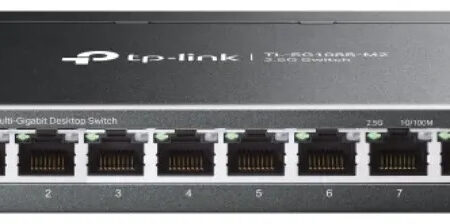 Switch 8 Puertos 2.5 Gbps Desktop Tp-link Tl-sg108s-m2