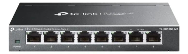 Switch 8 Puertos 2.5 Gbps Desktop Tp-link Tl-sg108s-m2