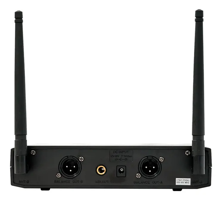 Sistema De Microfono Doble Vincha Uhf Lexen 2b300 - Image 5