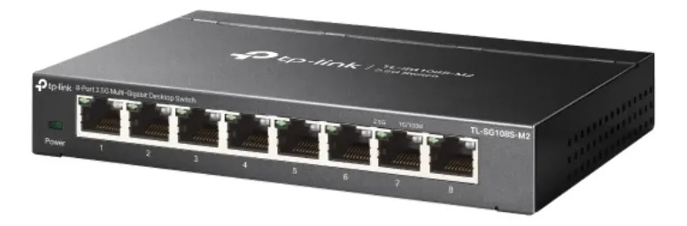 Switch 8 Puertos 2.5 Gbps Desktop Tp-link Tl-sg108s-m2 - Image 3