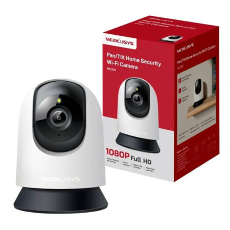 Cámara De Seguridad Wi-fi Mercusys Mc200 Full Hd Rotatoria Visión Nocturna Audio Bidireccional Blanco