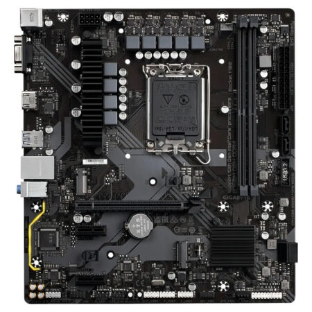 Motherboard Gigabyte B760m D2h Ddr4 Lga1700 Micro Atx Black