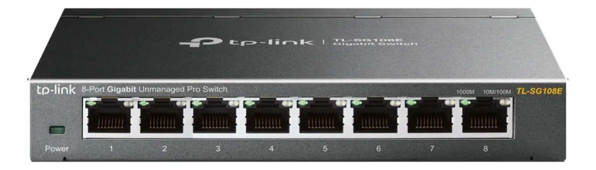 Switch 8 Puertos Gigabit 1000mbps Tp-link Tl-sg108