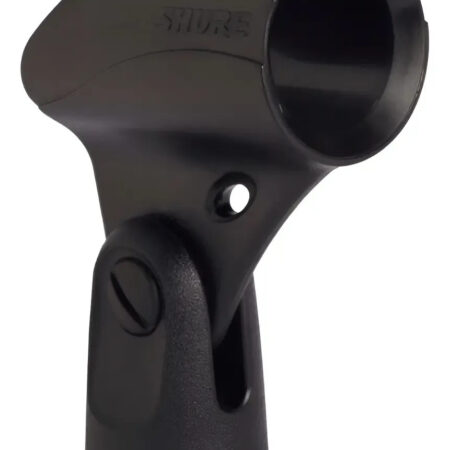 Soporte De Micrófono Shure A25d Para Mangos De 19 Mm Negro
