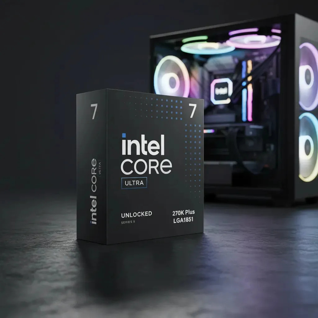 Procesador Intel Core Ultra 7 270k Plus 24c C/video S/cooler - Image 2