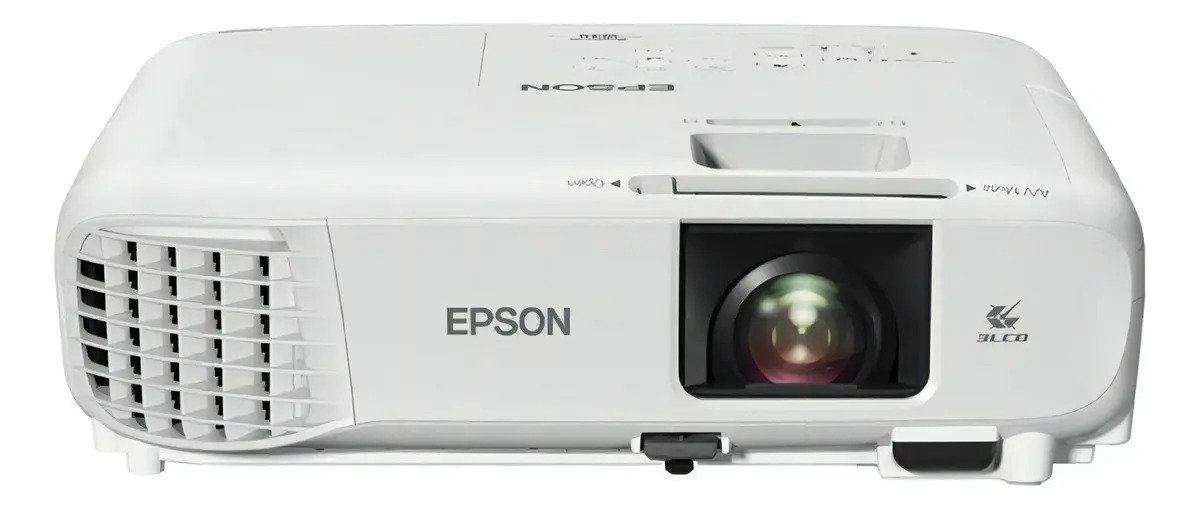 Proyector Epson Powerlite W49 Wxga 3800 Lm Hdmi Vga Red Cta Blanco Negro
