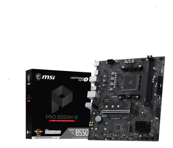 Mother Msi Pro B550m-b Ddr4 Am4 Serie 3000 4000 5000