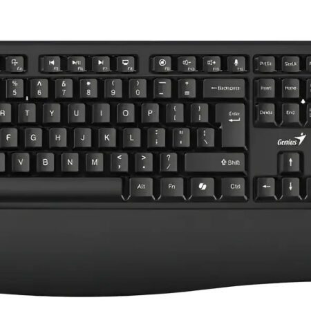 Teclado Usb Genius Kb-123 Con Apoya Muñecas Esp