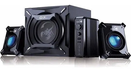 Parlantes Genius Gx Sw-g2.1 2000 45w Sub 16w Satelites