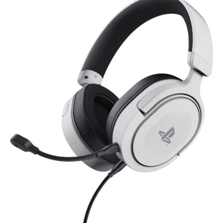 Auriculares Gaming Trust Gxt 498 Forta Black Ps5 & Pc Blanco