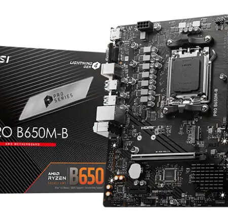 Mother Msi Pro B650m-b Ddr5 Am5 Serie 7000 8000