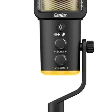Microfono Genius Mic-s400u Para Streaming Negro Negro