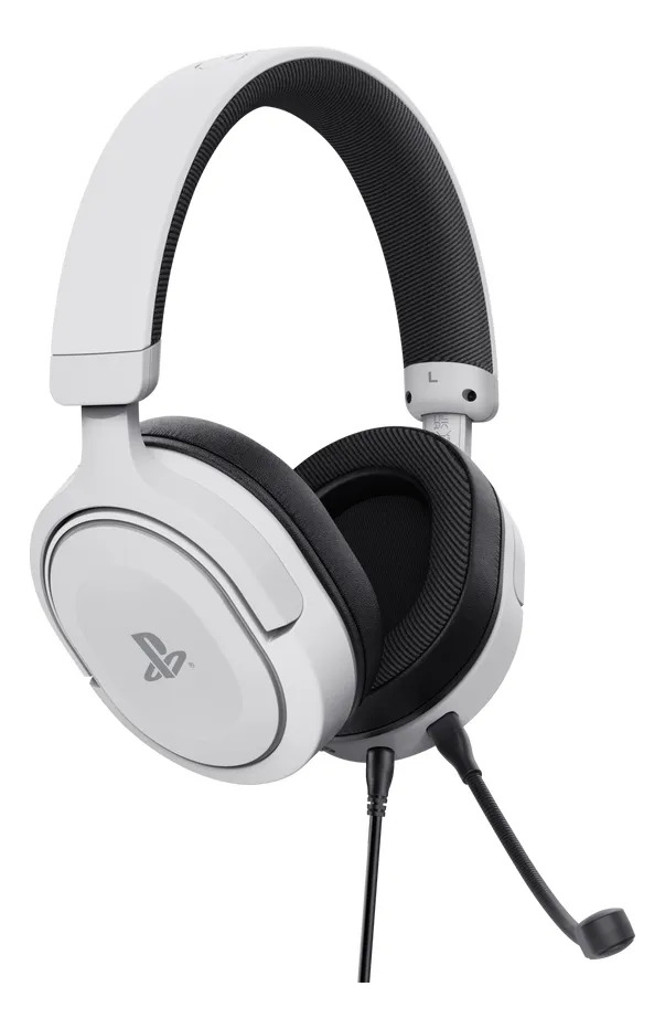 Auriculares Gaming Trust Gxt 498 Forta Black Ps5 & Pc Blanco - Image 2
