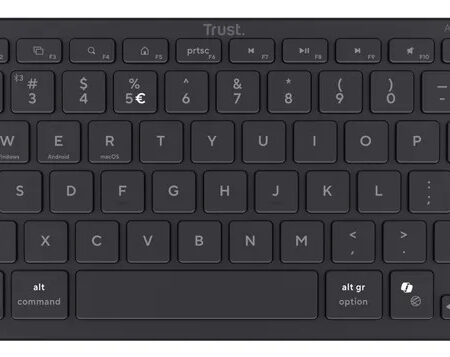 Teclado Bluethooth Nano Ii Multidevice Us Eng Trust 25730